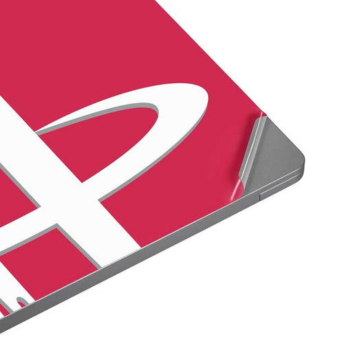 NBA Houston Rockets Large Logo Universal Laptop 15in (12.2 x 8.8in) Skin