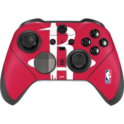 NBA Houston Rockets Large Logo Xbox Elite Wireless Controller Series 2 Skin