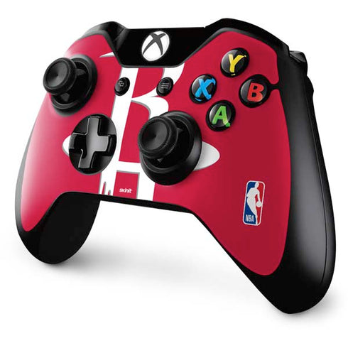 NBA Houston Rockets Large Logo Xbox One Controller Skin