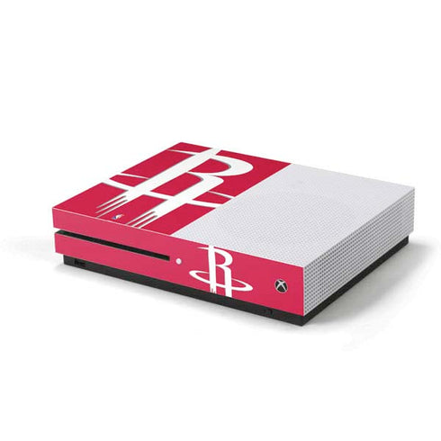 NBA Houston Rockets Large Logo Xbox One S Console Skin