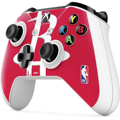 NBA Houston Rockets Large Logo Xbox One S Controller Skin