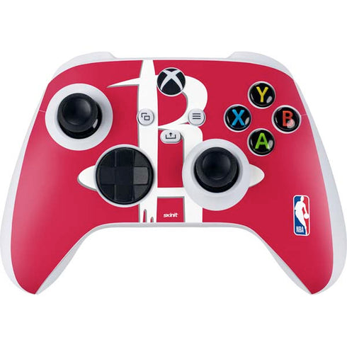 NBA Houston Rockets Large Logo Xbox Series S Controller Skin