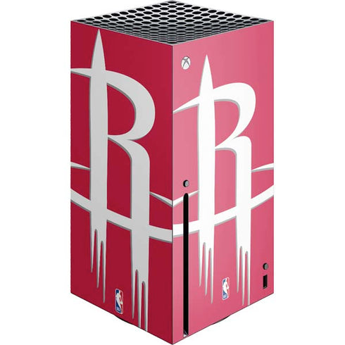 NBA Houston Rockets Large Logo Xbox Series X Console Skin