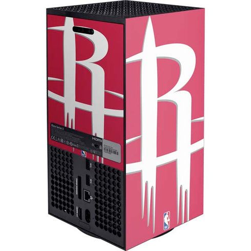 NBA Houston Rockets Large Logo Xbox Series X Console Skin