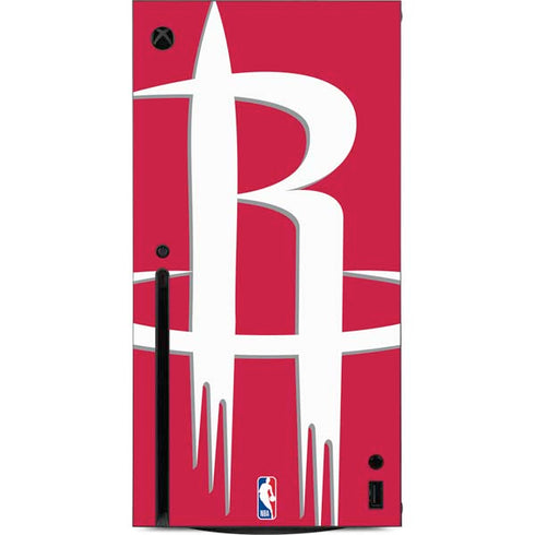 NBA Houston Rockets Large Logo Xbox Series X Console Skin