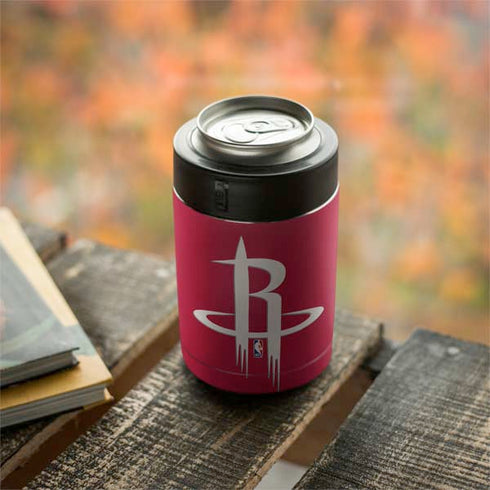 NBA Houston Rockets Large Logo Yeti Colster Can Insulator Skin