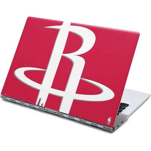 NBA Houston Rockets Large Logo Yoga 910 2-in-1 14in Touch-Screen Skin