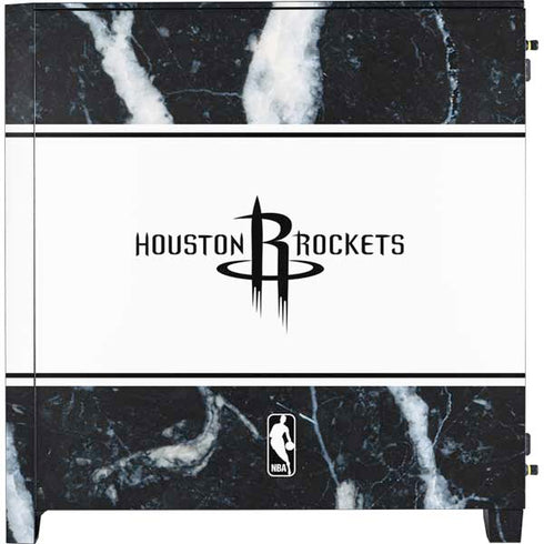 NBA Houston Rockets Marble Corsair 4000D Tempered Glass Mid-Tower ATX Case Skin