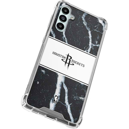 NBA Houston Rockets Marble Galaxy A15 5G Clear Case