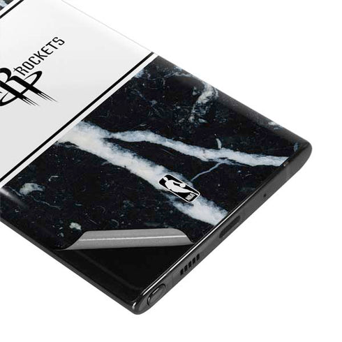 NBA Houston Rockets Marble Galaxy Note 10 Plus Skin