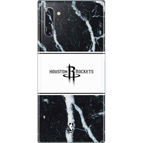 NBA Houston Rockets Marble Galaxy Note 10 Skin