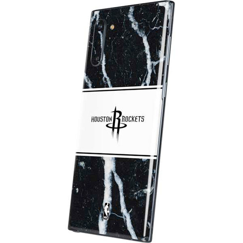 NBA Houston Rockets Marble Galaxy Note 10 Skin