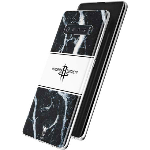 NBA Houston Rockets Marble Galaxy S10 Plus Skin