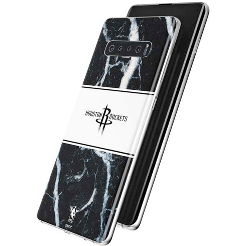NBA Houston Rockets Marble Galaxy S10 Skin