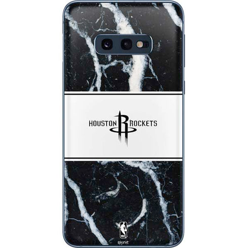 NBA Houston Rockets Marble Galaxy S10e Skin