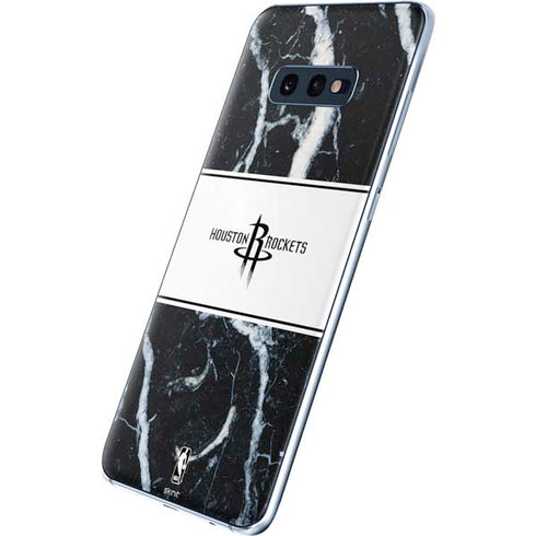 NBA Houston Rockets Marble Galaxy S10e Skin