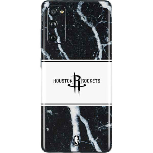 NBA Houston Rockets Marble Galaxy S20 Fan Edition Skin