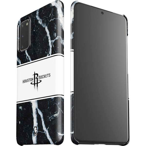NBA Houston Rockets Marble Galaxy S20 Lite Case