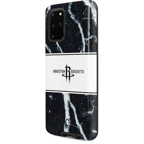 NBA Houston Rockets Marble Galaxy S20 Plus Pro Case