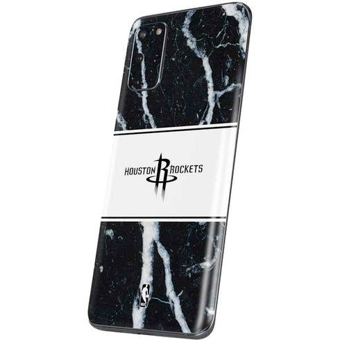 NBA Houston Rockets Marble Galaxy S20 Plus Skin