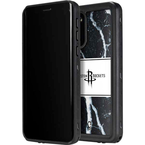 NBA Houston Rockets Marble Galaxy S20 Plus Waterproof Case