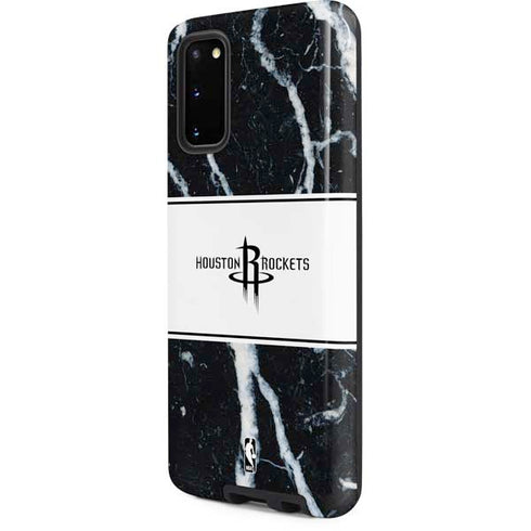NBA Houston Rockets Marble Galaxy S20 Pro Case