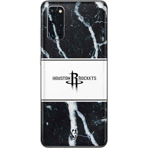 NBA Houston Rockets Marble Galaxy S20 Skin