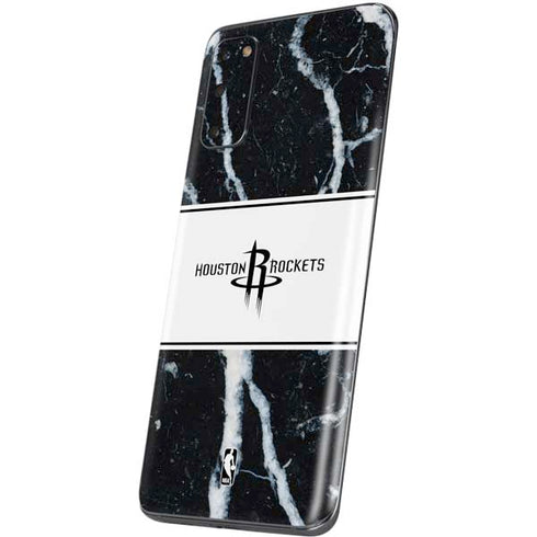 NBA Houston Rockets Marble Galaxy S20 Skin