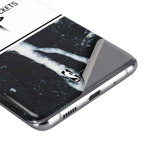 NBA Houston Rockets Marble Galaxy S20 Skin