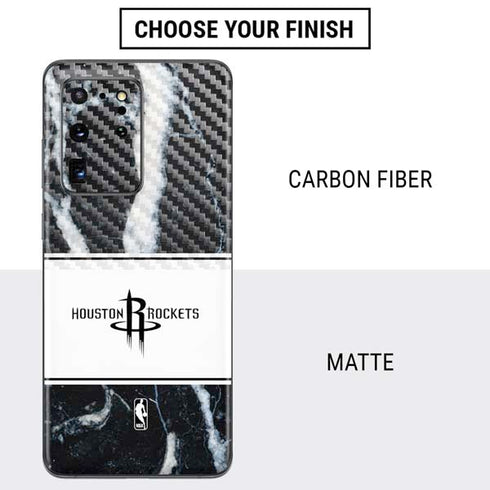 NBA Houston Rockets Marble Galaxy S20 Ultra 5G Skin