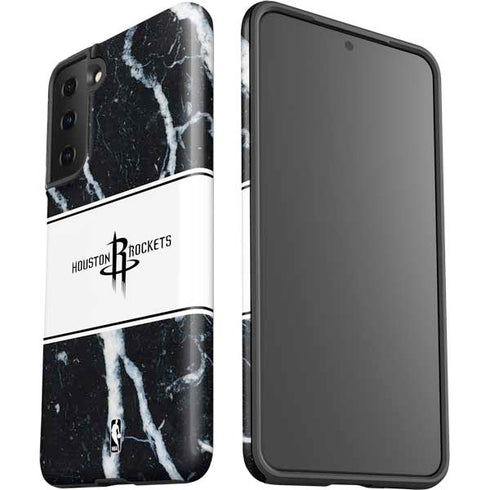 NBA Houston Rockets Marble Galaxy S21 Plus 5G Pro Case