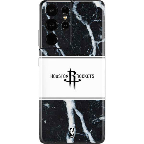 NBA Houston Rockets Marble Galaxy S21 Ultra 5G Skin