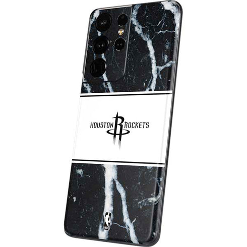 NBA Houston Rockets Marble Galaxy S21 Ultra 5G Skin
