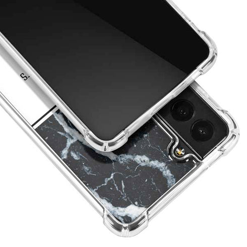 NBA Houston Rockets Marble Galaxy S22 Plus Clear Case