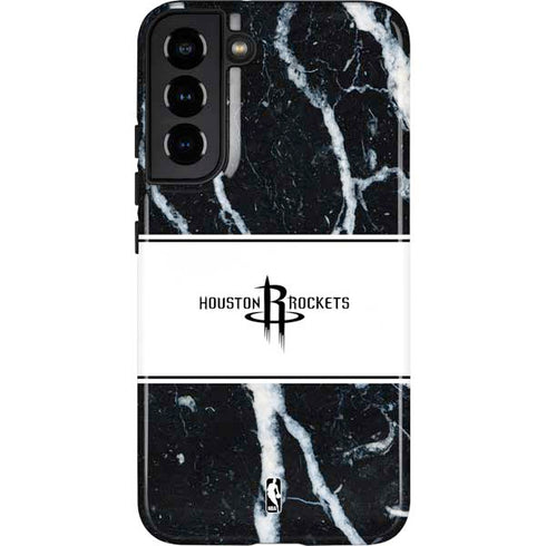 NBA Houston Rockets Marble Galaxy S22 Plus Pro Case