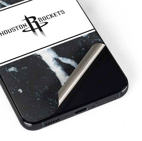 NBA Houston Rockets Marble Galaxy S22 Skin