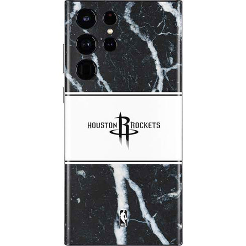 NBA Houston Rockets Marble Galaxy S22 Ultra Skin