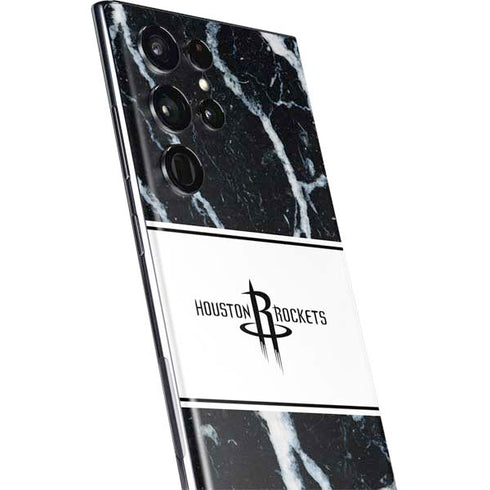 NBA Houston Rockets Marble Galaxy S22 Ultra Skin