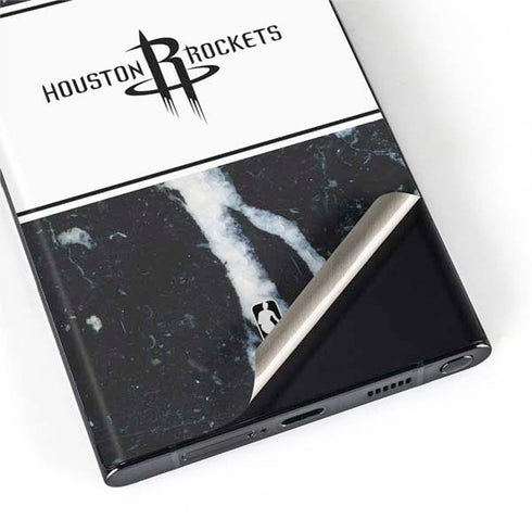 NBA Houston Rockets Marble Galaxy S22 Ultra Skin