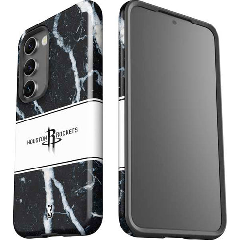 NBA Houston Rockets Marble Galaxy S23 Pro Case