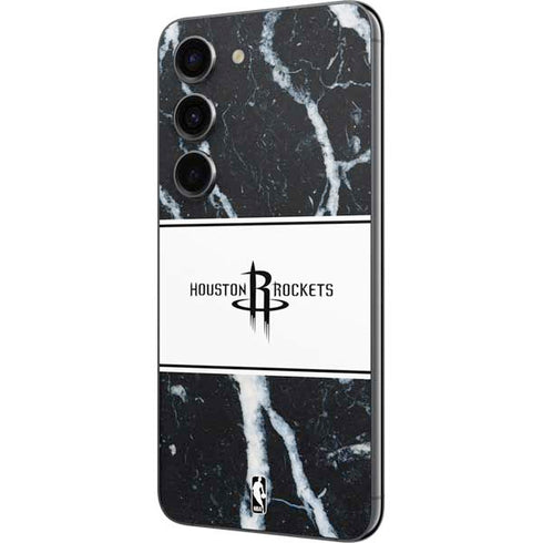 NBA Houston Rockets Marble Galaxy S23 Skin