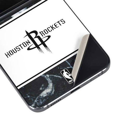 NBA Houston Rockets Marble Galaxy Z Flip5 5G Skin