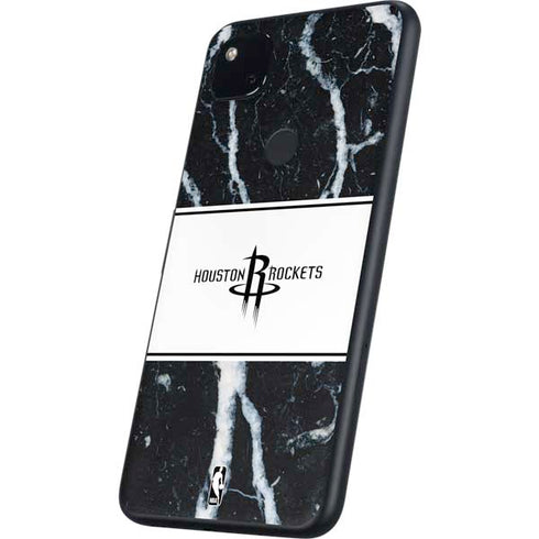 NBA Houston Rockets Marble Google Pixel 4a Skin