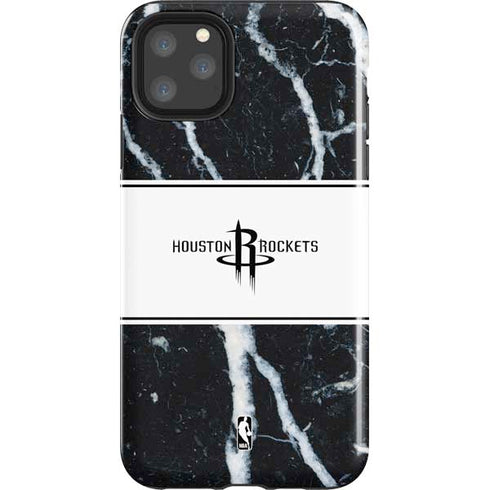NBA Houston Rockets Marble iPhone 11 Pro Max Impact Case