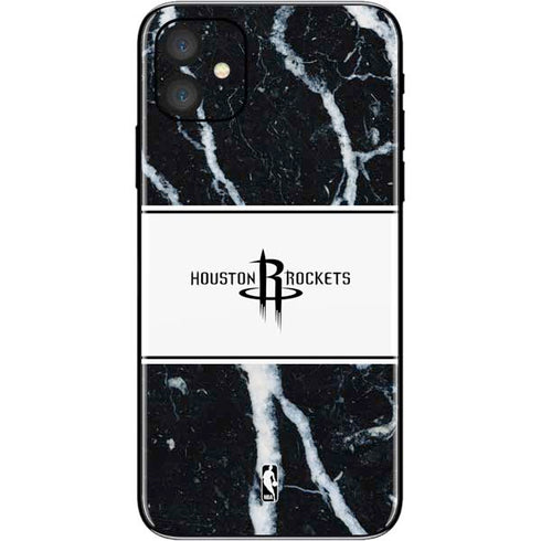 NBA Houston Rockets Marble iPhone 11 Skin