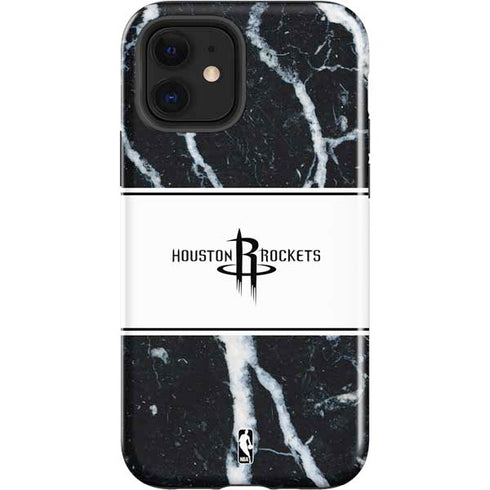 NBA Houston Rockets Marble iPhone 12 Impact Case