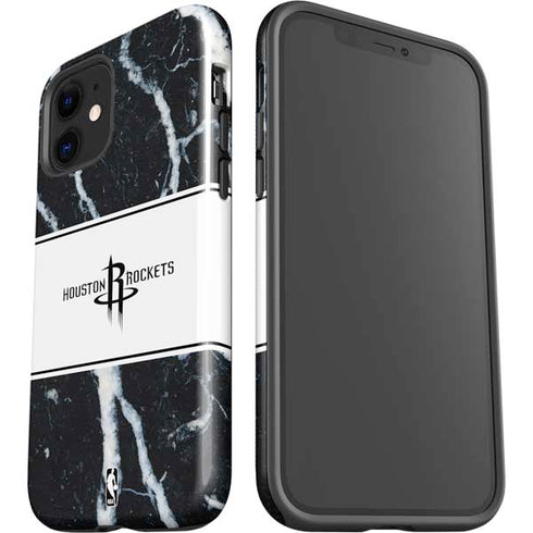 NBA Houston Rockets Marble iPhone 12 Impact Case