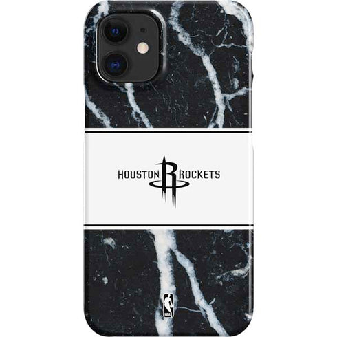 NBA Houston Rockets Marble iPhone 12 Mini Lite Case