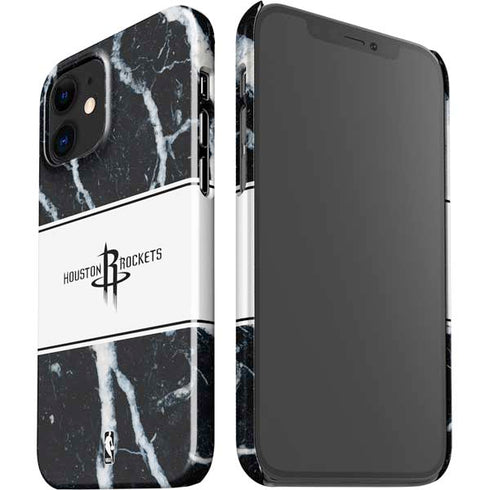 NBA Houston Rockets Marble iPhone 12 Mini Lite Case