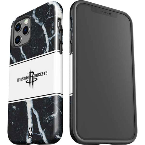 NBA Houston Rockets Marble iPhone 12 Pro Impact Case